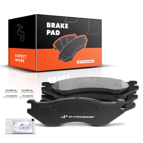 4 Pcs Front Ceramic Brake Pads for 2003 Dodge Ram 1500 Van