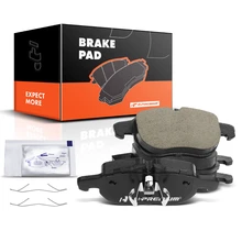 4 Pcs Front Driver & Passenger Ceramic Brake Pads for 2003-2011 Saab 9-3