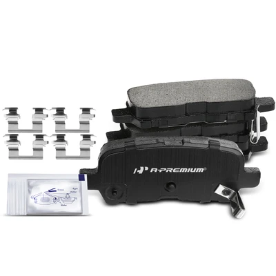 4 Pcs Rear Ceramic Brake Pads