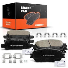 8 Pcs Front & Rear Ceramic Brake Pads for 2005-2007 Toyota Avalon