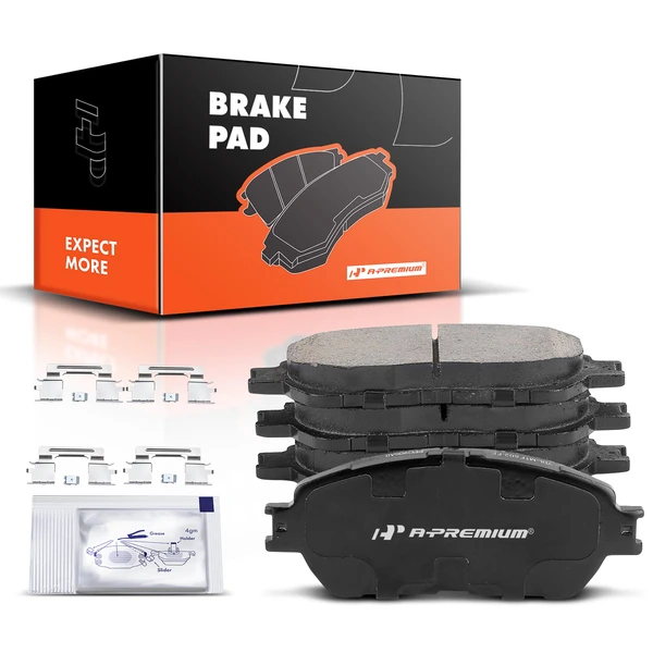 Front Ceramic Brake Pads for Lexus ES300 ES330 Toyota Camry Avalon Solara Tacoma