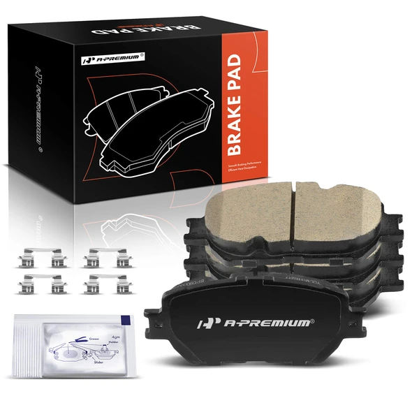 4 Pcs Front Ceramic Brake Pads for Toyota Camry 2002-2006 Le Pcsus GS300 IS250