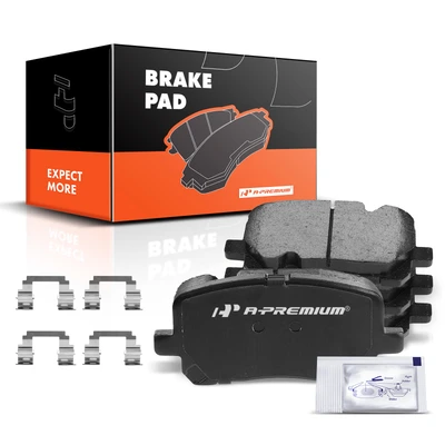 4 Pcs Front Ceramic Brake Pads