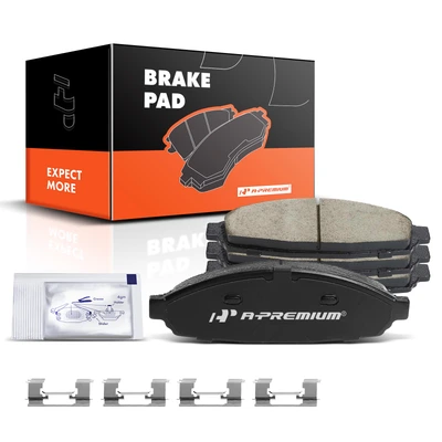 4 Pcs Front Ceramic Brake Pads