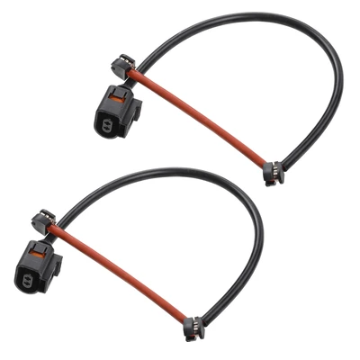 2 Pcs Front Disc Brake Pad Wear Sensor
