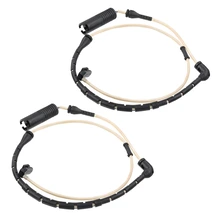 2 Pcs Front Disc Brake Pad Wear Sensor