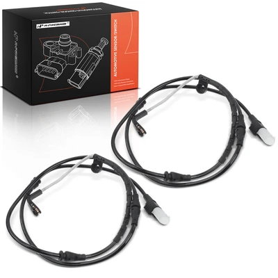 2 Pcs Front Disc Brake Pad Wear Sensor