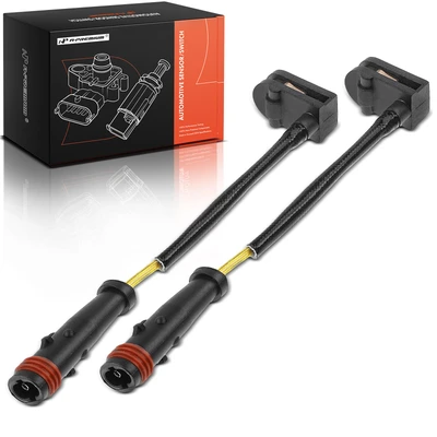 2 Pcs Front Disc Brake Pad Wear Sensor