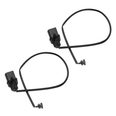 2 Pcs Front Disc Brake Pad Wear Sensor