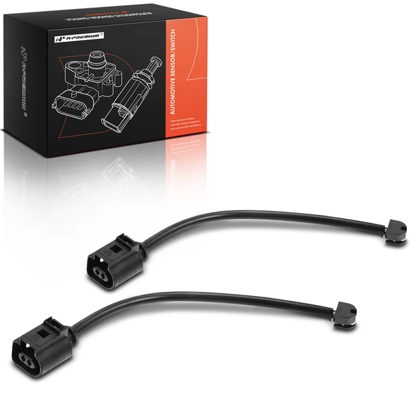 2 Pcs Rear Disc Brake Pad Wear Sensor for 2012-2015 Porsche 911