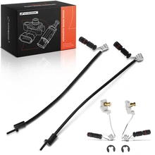 4 Pcs Front & Rear Disc Brake Pad Wear Sensor