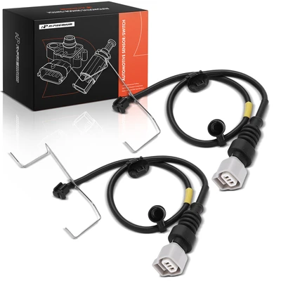 2 Pcs Front Brake Pad Wear Sensor