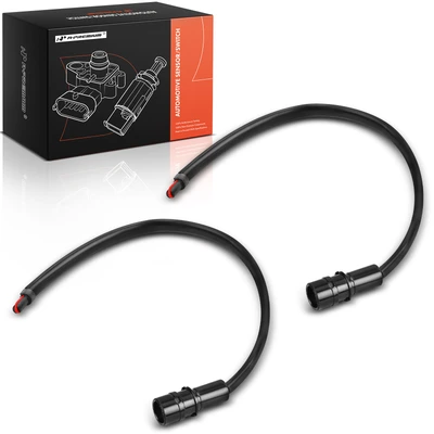 2 Pcs Front Disc Brake Pad Wear Sensor
