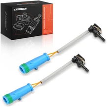 2 Pcs Front Disc Brake Pad Wear Sensor
