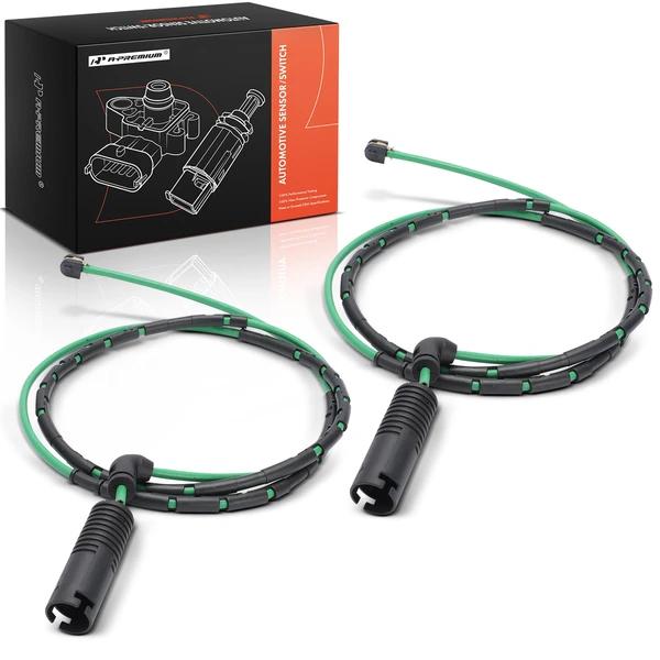 2 Pcs Rear Disc Brake Pad Wear Sensor for BMW E86 Z4 M Coupe 06-08 E85 06-08