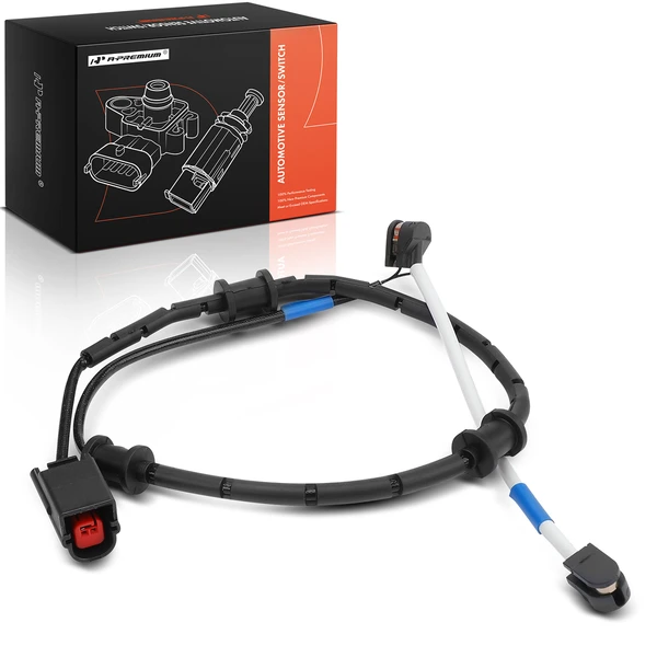 Front Driver or Passenger Disc Brake Pad Wear Sensor for Jaguar F-Type 15-21 XK XKR XKR-S