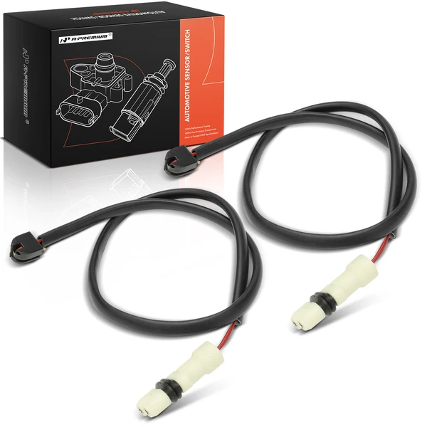 2 Pcs Rear Disc Brake Pad Wear Sensor for Porsche 928 1986-1988