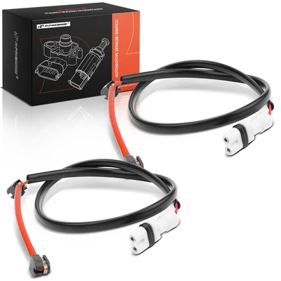 2 Pcs Rear Disc Brake Pad Wear Sensor
