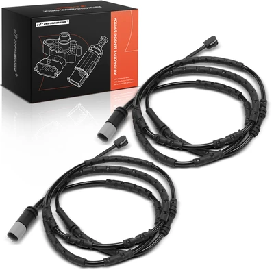 2 Pcs Rear Disc Brake Pad Wear Sensor