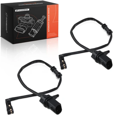2 Pcs Front Disc Brake Pad Wear Sensor