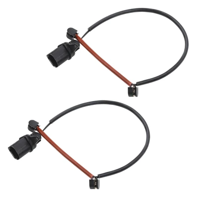 2 Pcs Front Disc Brake Pad Wear Sensor