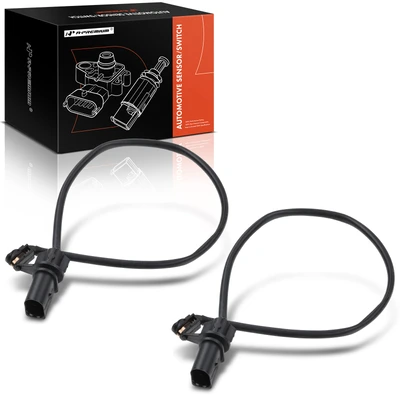 2 Pcs Front Disc Brake Pad Wear Sensor