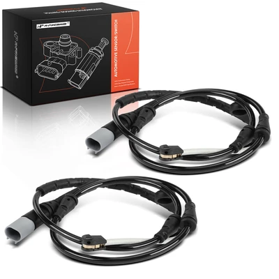 2 Pcs Front Disc Brake Pad Wear Sensor