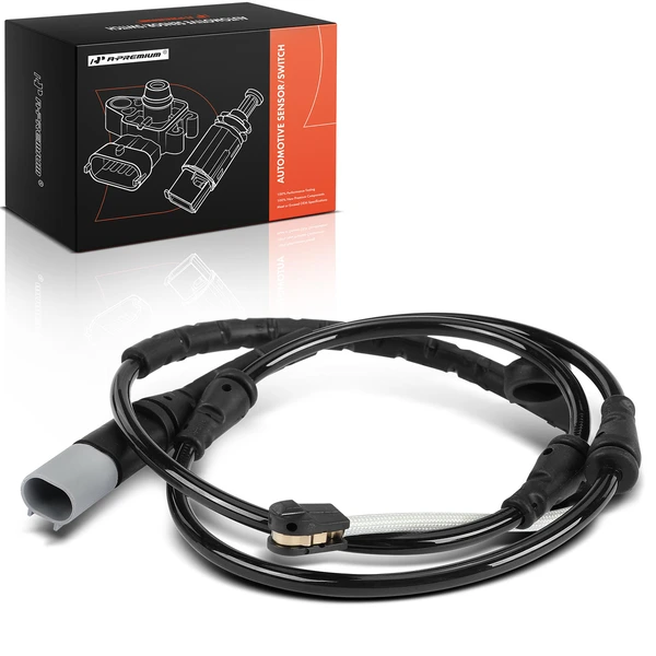 Front Driver or Passenger Disc Brake Pad Wear Sensor for BMW X6 E72 2010-2011 V8 4.4L