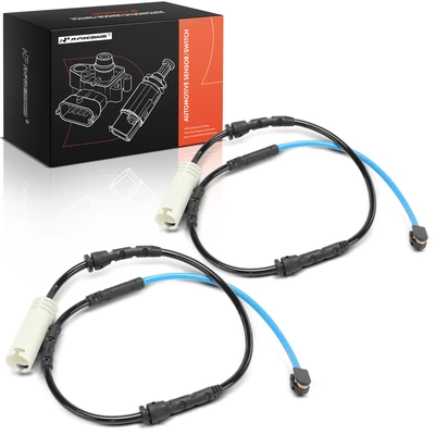 2 Pcs Front Disc Brake Pad Wear Sensor