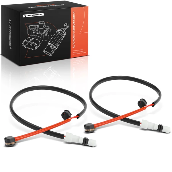 2 Pcs Front Disc Brake Pad Wear Sensor for 1989-1998 Porsche 911