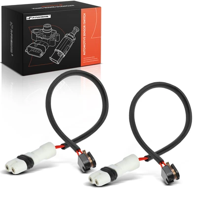 2 Pcs Front Disc Brake Pad Wear Sensor