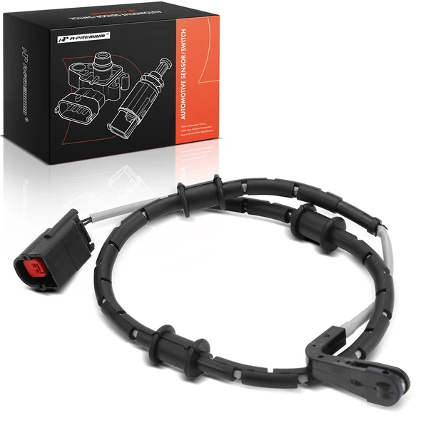 Front Driver or Passenger Disc Brake Pad Wear Sensor for Jaguar XF 10-15 XJ F-Type