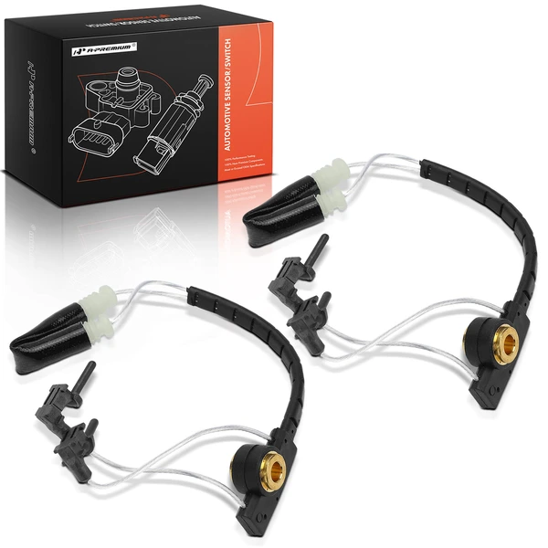 2 Pcs Front Disc Brake Pad Wear Sensor for Mercedes-Benz G550