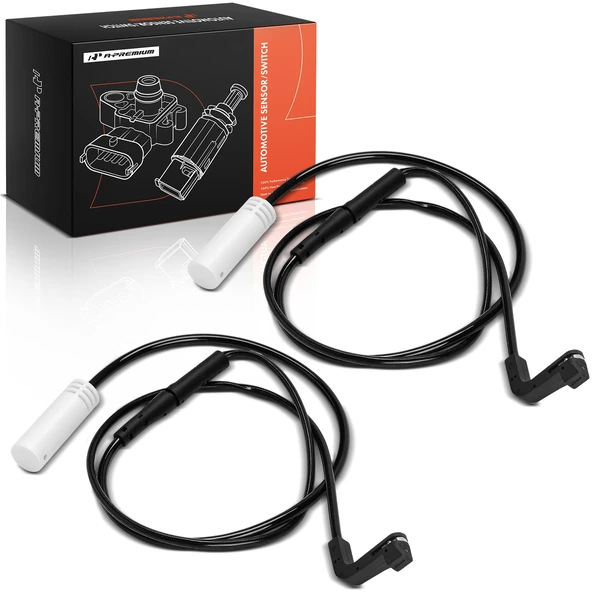 2 Pcs Rear Brake Pad Wear Sensor for BMW E60 E61 F10 M5 2007-2010 2012-2014