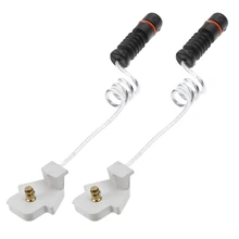 2 Pcs Front Disc Brake Pad Wear Sensor