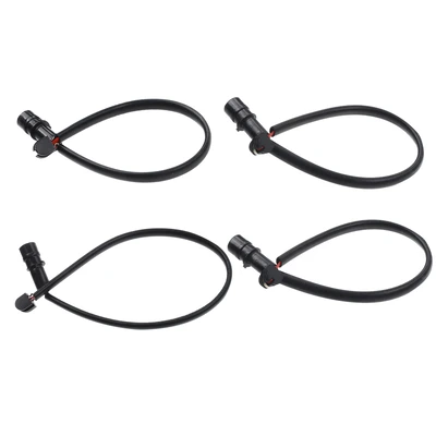 4 Pcs Front & Rear Side Disc Brake Pad Wear Sensor