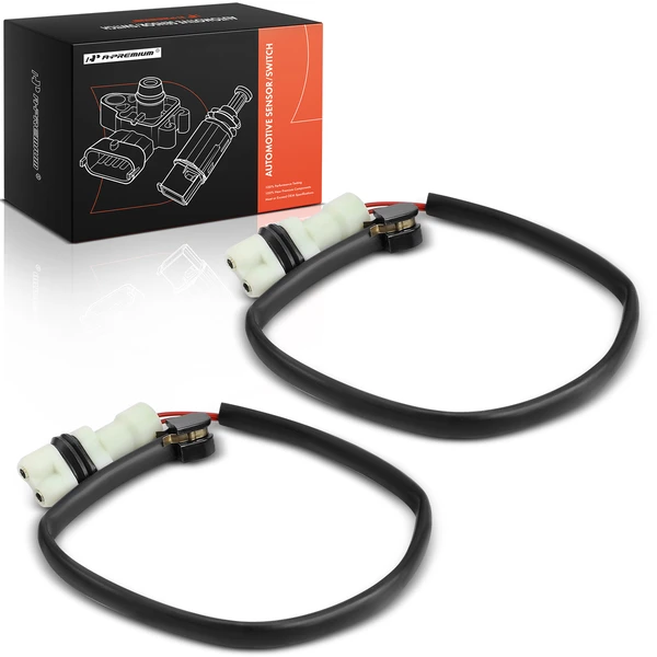 2 Pcs Rear Disc Brake Pad Wear Sensor for Porsche 944 1987-1989