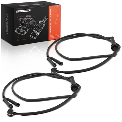 2 Pcs Front Disc Brake Pad Wear Sensor
