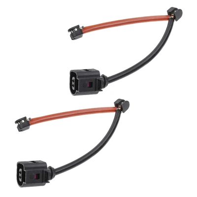 2 Pcs Rear Disc Brake Pad Wear Sensor