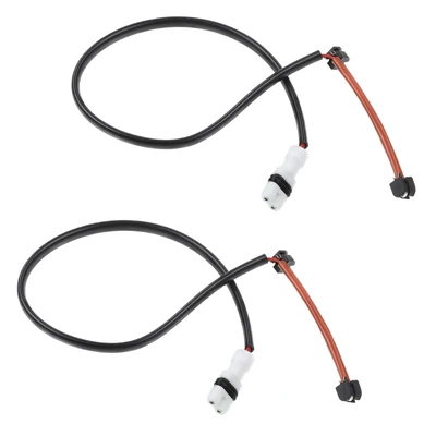 2 Pcs Front Disc Brake Pad Wear Sensor