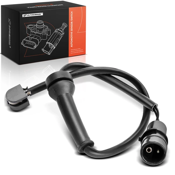 Front Driver or Passenger Disc Brake Pad Wear Sensor for Audi 200 V8 Quattro 200 Quattro