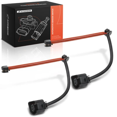 2 Pcs Rear Disc Brake Pad Wear Sensor