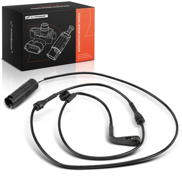 Rear Driver or Passenger Disc Brake Pad Wear Sensor for BMW 540i 99-03 528i 99-00