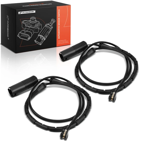 2 Pcs Front Disc Brake Pad Wear Sensor for 1998-2002 BMW Z3