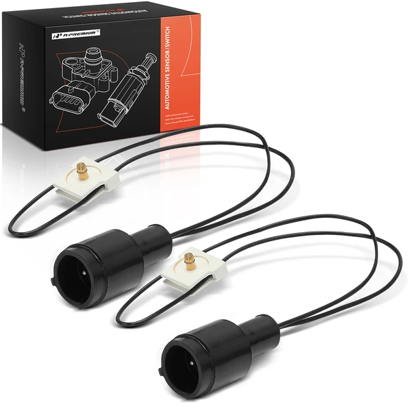 2 Pcs Front Disc Brake Pad Wear Sensor for BMW 325 325i 318i 318is 325is