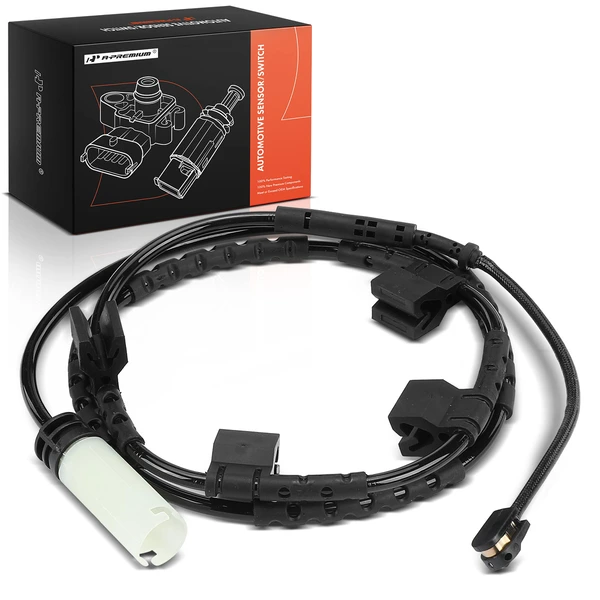 Rear Driver or Passenger Disc Brake Pad Wear Sensor for Mini Cooper 2013 L4 1.6L