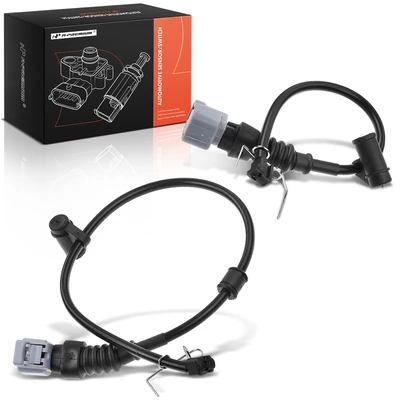 2 Pcs Front & Rear Disc Brake Pad Wear Sensor