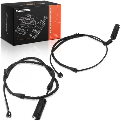 2 Pcs Front & Rear Disc Brake Pad Wear Sensor for BMW X5 E53 00-06 4.4L 4.6L 3.0L