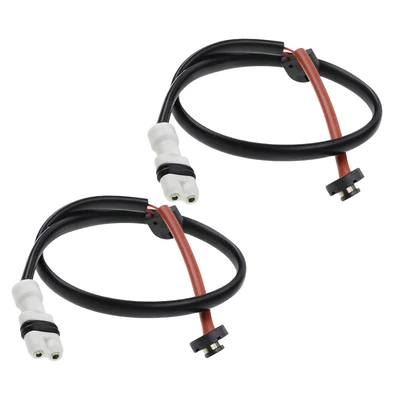 2 Pcs Front Disc Brake Pad Wear Sensor