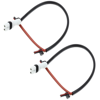 2 Pcs Front Disc Brake Pad Wear Sensor